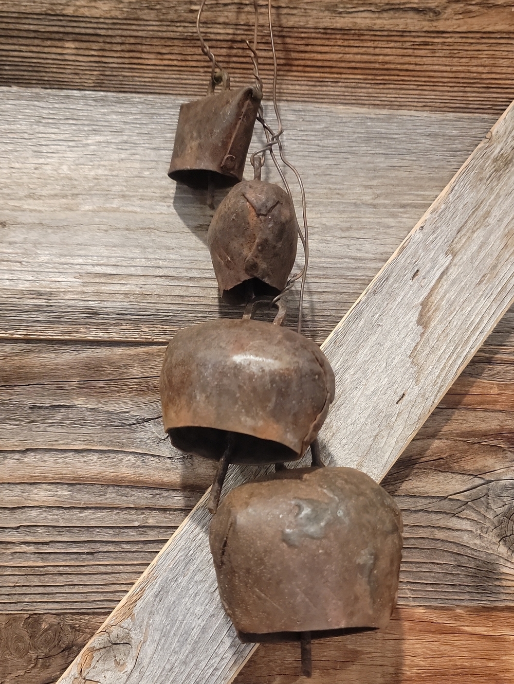 Rusty Cowbell Windchime